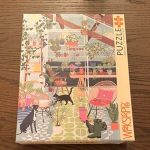 Werkshop Greenhouse Friends 1000 Piece Puzzle